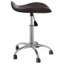 Silla de comedor giratoria cuero sintético marrón de , Sillas de comedor - Ref: Foro24-3088568, Precio: 55,28 €, Descuento: %