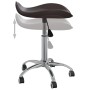 Silla de comedor giratoria cuero sintético marrón de , Sillas de comedor - Ref: Foro24-3088568, Precio: 57,74 €, Descuento: %