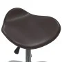 Silla de comedor giratoria cuero sintético marrón de , Sillas de comedor - Ref: Foro24-3088568, Precio: 55,28 €, Descuento: %