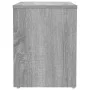 Bedside table made of gray Sonoma plywood, 40x30x40 cm by , Nightstands - Ref: Foro24-815179, Price: 27,75 €, Discount: %