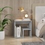 Mesita de noche madera contrachapada gris Sonoma 40x30x40 cm de , Mesitas de noche - Ref: Foro24-815179, Precio: 26,92 €, Des...