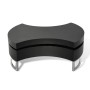 Mesa de centro moderna y ajustable negra con brillo de vidaXL, Mesas de centro - Ref: Foro24-240425, Precio: 342,42 €, Descue...