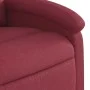 Sillón reclinable eléctrico tela rojo tinto de , Sillones - Ref: Foro24-3204143, Precio: 241,98 €, Descuento: %