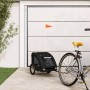 Remolque de bicicleta mascotas hierro tela Oxford negro de , Cochecitos para mascotas - Ref: Foro24-93961, Precio: 102,20 €, ...