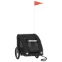 Remolque de bicicleta mascotas hierro tela Oxford negro de , Cochecitos para mascotas - Ref: Foro24-93961, Precio: 102,20 €, ...