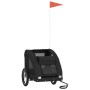 Remolque de bicicleta mascotas hierro tela Oxford negro de , Cochecitos para mascotas - Ref: Foro24-93961, Precio: 102,20 €, ...