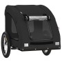 Remolque de bicicleta mascotas hierro tela Oxford negro de , Cochecitos para mascotas - Ref: Foro24-93961, Precio: 102,20 €, ...