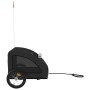 Remolque de bicicleta mascotas hierro tela Oxford negro de , Cochecitos para mascotas - Ref: Foro24-93961, Precio: 102,20 €, ...
