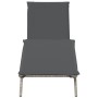 Tumbona con cojín ratán sintético gris claro de , Tumbonas - Ref: Foro24-4002706, Precio: 146,97 €, Descuento: %