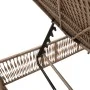 Tumbonas con mesita 2 unidades ratán sintético beige by , Loungers - Ref: Foro24-4002750, Price: 288,81 €, Discount: %