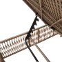 Tumbonas con mesita 2 unidades ratán sintético beige de , Tumbonas - Ref: Foro24-4002750, Precio: 282,32 €, Descuento: %