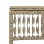 Tumbonas con mesita 2 unidades ratán sintético beige by , Loungers - Ref: Foro24-4002750, Price: 288,81 €, Discount: %