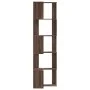 Estantería de esquina 5 niveles madera marrón roble 50x50x179cm de , Librerías y estanterías - Ref: Foro24-852588, Precio: 84...