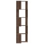 Estantería de esquina 5 niveles madera marrón roble 50x50x179cm de , Librerías y estanterías - Ref: Foro24-852588, Precio: 86...