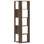 Estantería de esquina 5 niveles madera marrón roble 50x50x179cm de , Librerías y estanterías - Ref: Foro24-852588, Precio: 86...