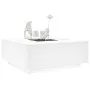 Mesa de centro con LED Infinity blanca 100x100x40 cm de , Mesas de centro - Ref: Foro24-3284042, Precio: 193,27 €, Descuento: %