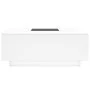 Mesa de centro con LED Infinity blanca 100x100x40 cm de , Mesas de centro - Ref: Foro24-3284042, Precio: 193,27 €, Descuento: %