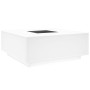Mesa de centro con LED Infinity blanca 100x100x40 cm de , Mesas de centro - Ref: Foro24-3284042, Precio: 196,18 €, Descuento: %