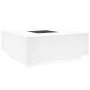 Mesa de centro con LED Infinity blanca 100x100x40 cm de , Mesas de centro - Ref: Foro24-3284042, Precio: 193,27 €, Descuento: %