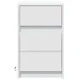 Mesita de noche con luces LED madera de ingeniería blanca de , Mesitas de noche - Ref: Foro24-852012, Precio: 69,02 €, Descue...