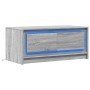 Mesa de centro con luces LED madera de ingeniería gris Sonoma de , Mesas de centro - Ref: Foro24-851989, Precio: 97,43 €, Des...