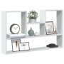 Estantería de pared madera de ingeniería blanco 99x15x60 cm de , Estantes y estanterías - Ref: Foro24-853236, Precio: 45,35 €...