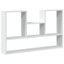 Estantería de pared madera de ingeniería blanco 99x15x60 cm de , Estantes y estanterías - Ref: Foro24-853236, Precio: 45,35 €...