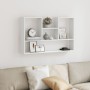 Estantería de pared madera de ingeniería blanco 99x15x60 cm de , Estantes y estanterías - Ref: Foro24-853236, Precio: 45,35 €...