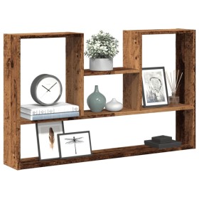 Estantería de pared madera ingeniería envejecida 99x15x60 cm de , Estantes y estanterías - Ref: Foro24-853243, Precio: 45,22 ...