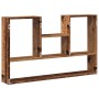 Estantería de pared madera ingeniería envejecida 99x15x60 cm de , Estantes y estanterías - Ref: Foro24-853243, Precio: 45,22 ...