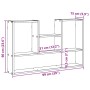 Estantería de pared madera ingeniería envejecida 99x15x60 cm de , Estantes y estanterías - Ref: Foro24-853243, Precio: 45,22 ...