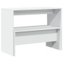 Set mesa y banco de comedor 3 pzas madera de ingeniería blanco de , muebles para cocinas y comedores - Ref: Foro24-855530, Pr...