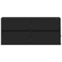 Mueble de TV de pared con luces LED negro 100x31x45 cm de , Muebles TV - Ref: Foro24-852293, Precio: 75,77 €, Descuento: %