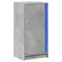 Aparador con LED madera ingeniería gris hormigón 42,5x34x85 cm de , Aparadores - Ref: Foro24-852141, Precio: 57,51 €, Descuen...