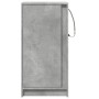 Aparador con LED madera ingeniería gris hormigón 42,5x34x85 cm de , Aparadores - Ref: Foro24-852141, Precio: 60,09 €, Descuen...