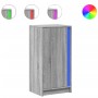 Aparador con LED madera de ingeniería gris Sonoma 42,5x34x85 cm de , Aparadores - Ref: Foro24-852143, Precio: 57,51 €, Descue...