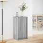 Aparador con LED madera de ingeniería gris Sonoma 42,5x34x85 cm de , Aparadores - Ref: Foro24-852143, Precio: 57,51 €, Descue...
