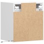 Muebles de TV de pared con luces LED 2 uds blanco 41x31x45 cm de , Muebles TV - Ref: Foro24-852272, Precio: 99,62 €, Descuent...