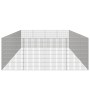 Recinto corral animales 24 paneles hierro galvanizado 54x80 cm de , Jaulas y habitáculos para animales pequeños - Ref: Foro24...