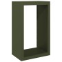 Leñero de acero verde 60x40x100 cm de , Bolsas y soportes de leña - Ref: Foro24-850992, Precio: 118,88 €, Descuento: %