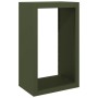Leñero de acero verde 60x40x100 cm de , Bolsas y soportes de leña - Ref: Foro24-850992, Precio: 118,88 €, Descuento: %