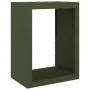 Leñero de acero verde 60x40x80 cm de , Bolsas y soportes de leña - Ref: Foro24-850999, Precio: 101,69 €, Descuento: %