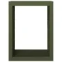 Leñero de acero verde 60x40x80 cm de , Bolsas y soportes de leña - Ref: Foro24-850999, Precio: 101,69 €, Descuento: %