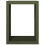 Leñero de acero verde 60x40x80 cm de , Bolsas y soportes de leña - Ref: Foro24-850999, Precio: 103,29 €, Descuento: %