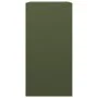 Leñero de acero verde 60x40x80 cm de , Bolsas y soportes de leña - Ref: Foro24-850999, Precio: 101,69 €, Descuento: %