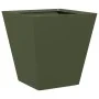 Jardineras 2 unidades acero verde oliva 30x30x30 cm de , Maceteros y jardineras - Ref: Foro24-851045, Precio: 48,79 €, Descue...