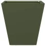 Jardineras 2 unidades acero verde oliva 30x30x30 cm de , Maceteros y jardineras - Ref: Foro24-851045, Precio: 48,79 €, Descue...