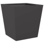 Jardineras 2 unidades acero negro 40x40x40 cm de , Maceteros y jardineras - Ref: Foro24-851053, Precio: 58,73 €, Descuento: %