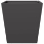 Jardineras 2 unidades acero negro 40x40x40 cm de , Maceteros y jardineras - Ref: Foro24-851053, Precio: 58,73 €, Descuento: %