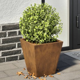 Jardineras 2 unidades acero oxidado 30x30x30 cm de , Maceteros y jardineras - Ref: Foro24-851051, Precio: 41,06 €, Descuento: %